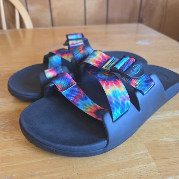 CHACO Women's Nylon Tye Dye Lightweight Size Slip On Sz 9 - Picture 2 of 8